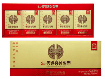 hồng sâm lát tẩm mật ong -punggi ginseng( 20g * 5 túi)