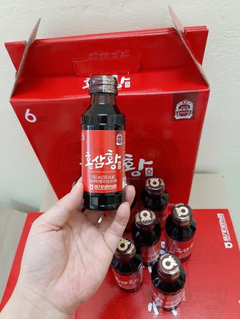 NƯỚC HỒNG SÂM BỔ DƯỠNG DẠNG CHAI - Red Ginseng Drink ( 100ml *20 chai)