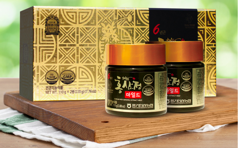 Sản phẩm cao sâm Hàn Quốc